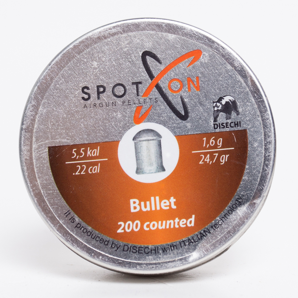 Пули Spoton Bullet 5,5 мм 1,6 гр. (200 шт)