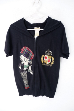 Кардиган Betty Boop на молнии на 12-14 лет