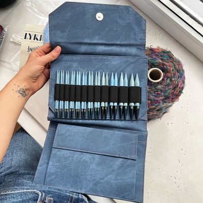 Lykke Indigo 5 Interchangeable Circular Knitting Needle Set