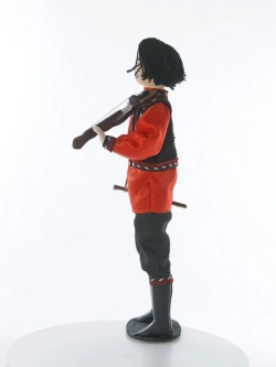 Кукла коллекционная в праздничном мужском цыганском костюме