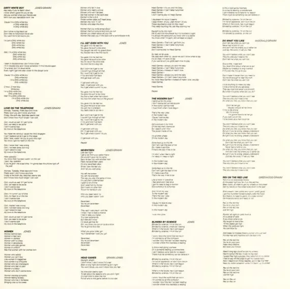 Foreigner – Head Games - MFSL - LP