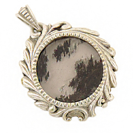 Кулон "Виньетка" обсидиан пейзажный асс.