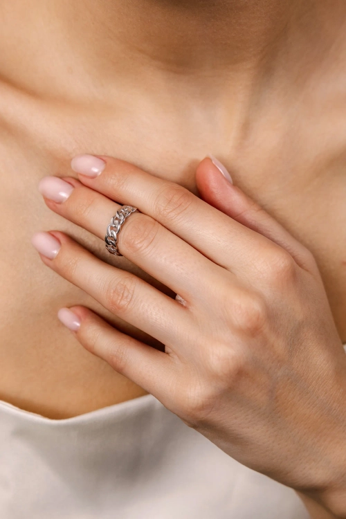 Фаланговое кольцо "Цепь"