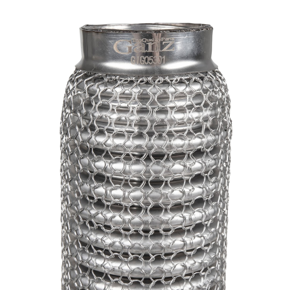 Компенсатор (гофра) выхлопной системы 3х-слойная WIRE MESH 45x280 UNIVERSAL D=45mm L=280mm GANZ GIG05301