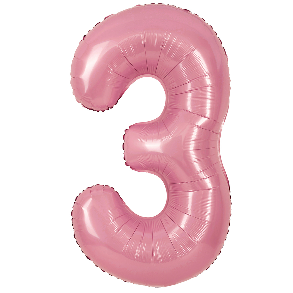 Цифра 3 пудровый д79