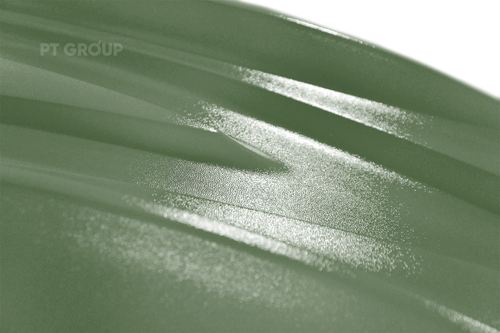 Автобокс на крышу автомобиля "Turino 1" двусторонее открывание (зеленый) / PT-Group