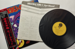 Винтажная виниловая пластинка LP Hot Blood Dracula And Co (Japan 1977) (Obi)