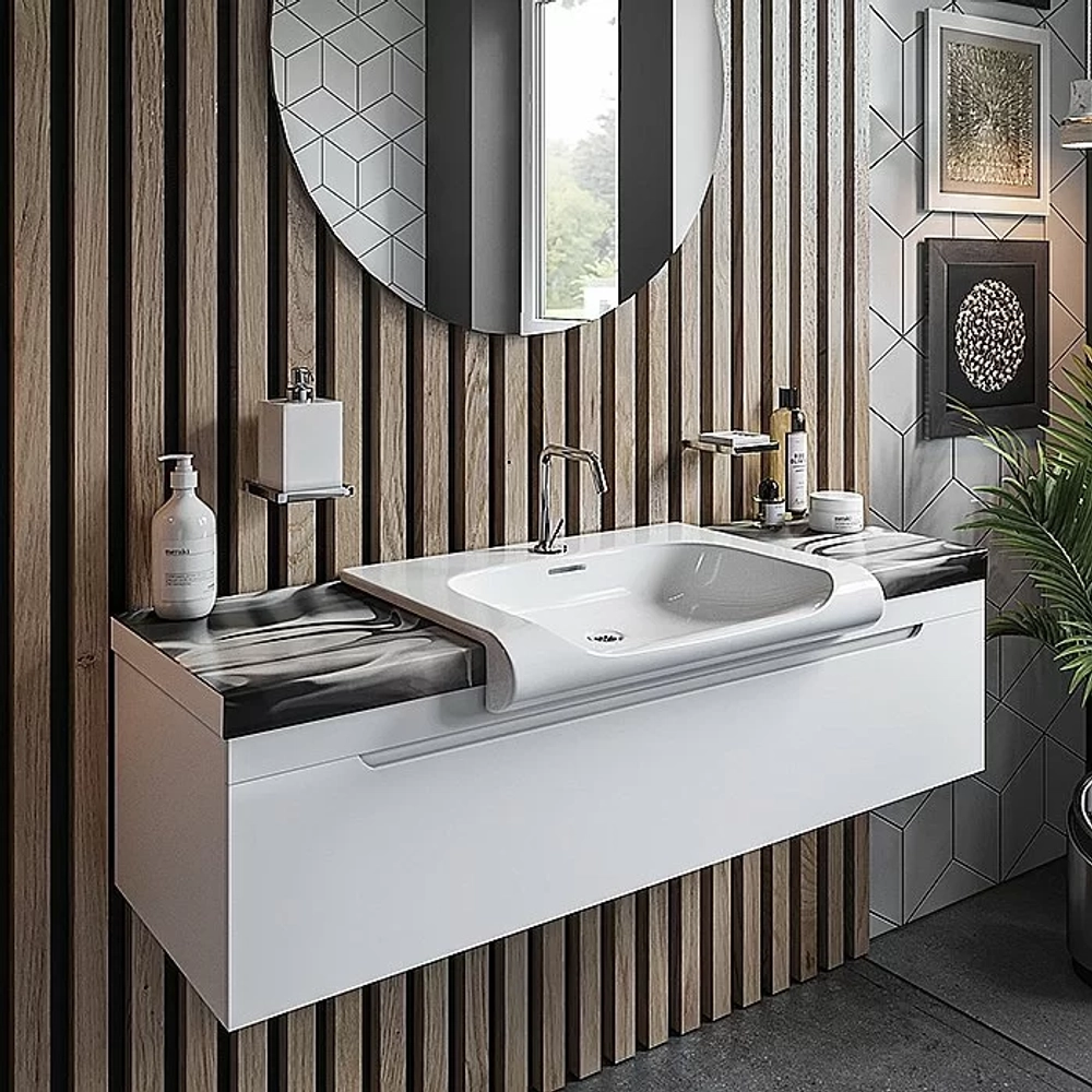 Раковина Kerasan Inka Project 40 341201*1 белая