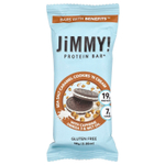 JiMMY!, Bars With Benefits, протеиновый батончик, крем с морской солью и карамелью, 12 батончиков, 58 г (2,05 унции)