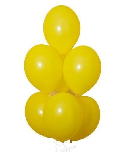 Шары пастель ярко-желтый