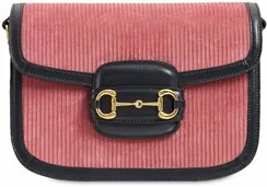 Маленькая сумка Gucci Horsebit 1955 года розовый