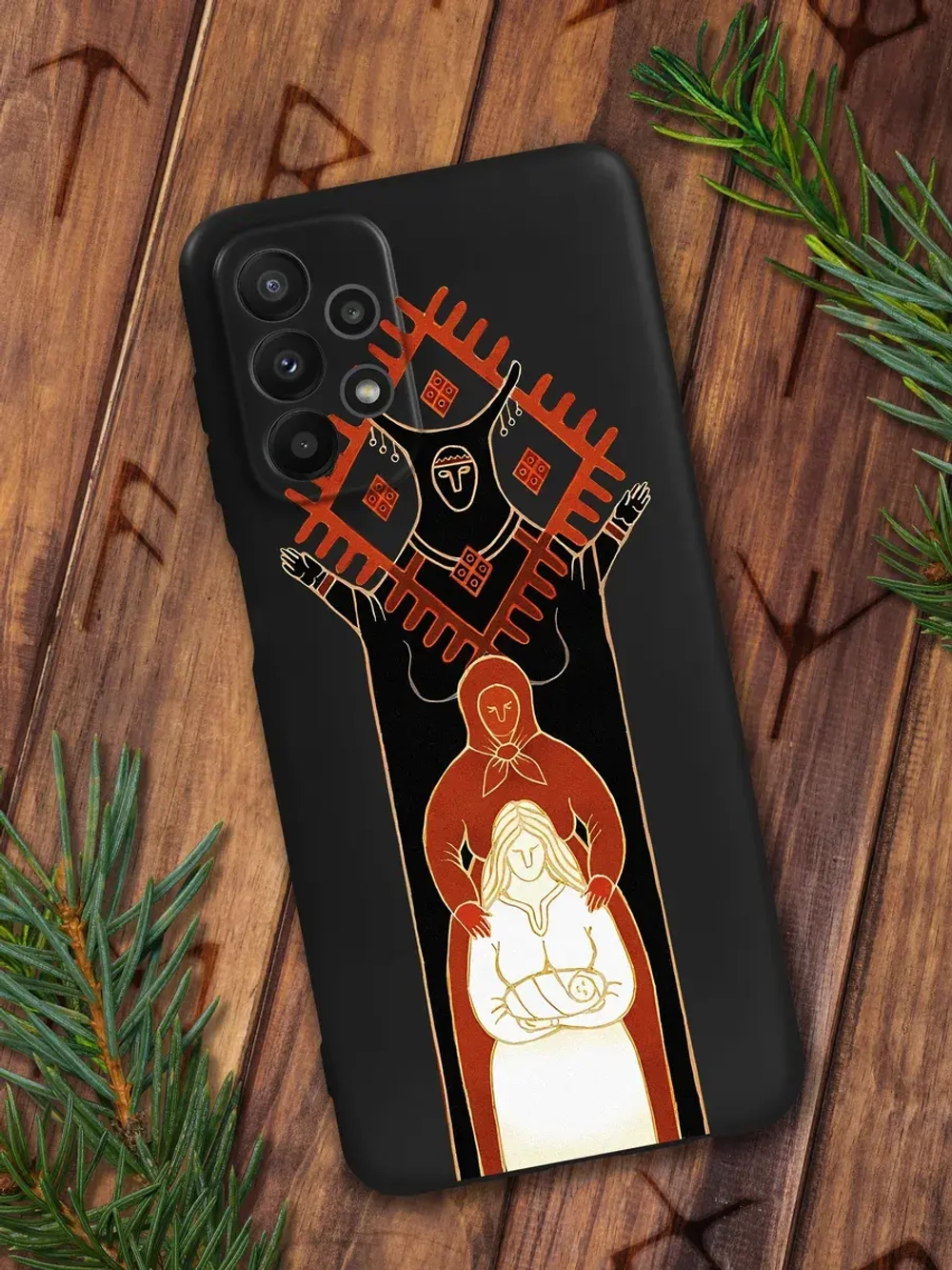 Чехол на Samsung A23 с принтом