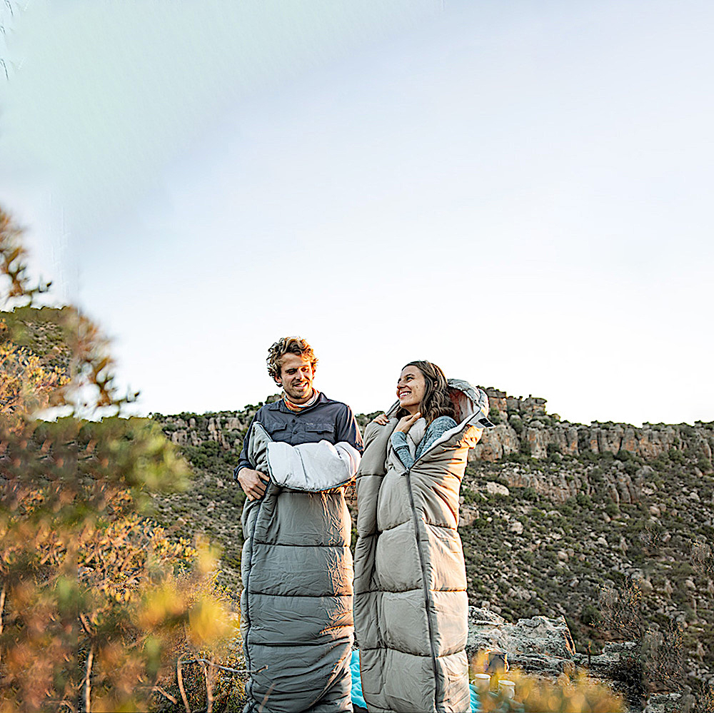 Спальный мешок Одеяло Naturehike CNK2350WS023 M400 ( 220 х 80см 1.85кг +1/-4/-18 ) Ультралёгкий хлопковый с капюшоном -