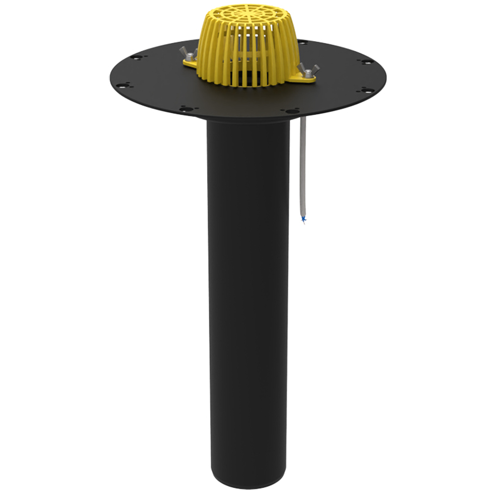 ТП-02.100/6-Э Кровельная воронка без фланца с электрообогревом