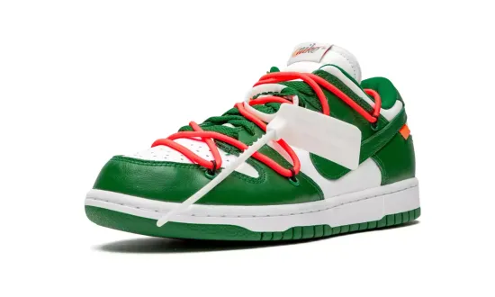 Кроссовки Nike SB Dunk Low "Off-White - Pine Green"