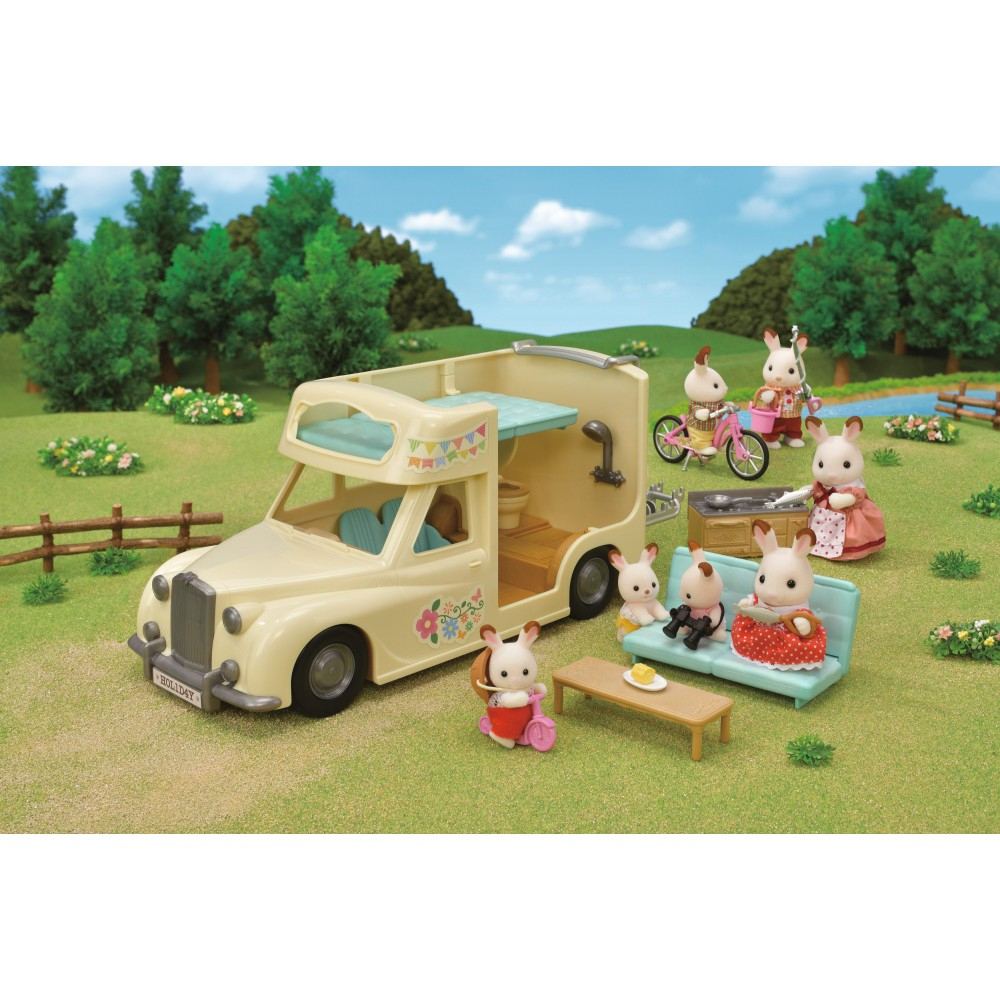 Epoch 5454 — Sylvanian Families «Кемпинговый автомобиль» 5454 — фото 5