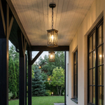 Spica H черное золото Подвесной уличный светильник IP33 GL 1026H