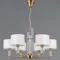 IL0755-6PSQ-25 BRASS GENOA светильник потолочный