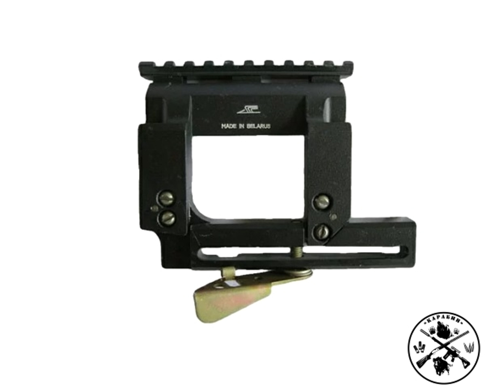 Боковой кронштейн БЕЛОМО с планкой Weaver на АК