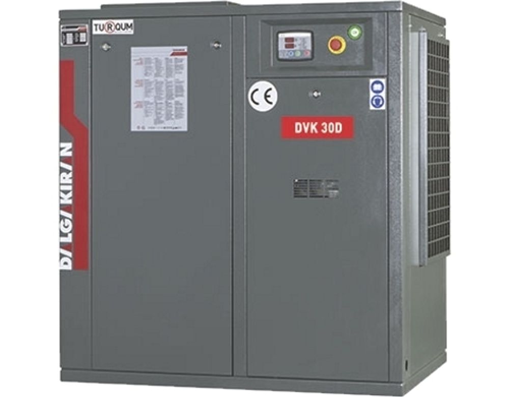 Винтовой компрессор Dalgakiran DVK D 30-10 ID (с осушителем)