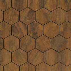 Тротуарная плитка СОТЫ - Листопад гладкий Саванна