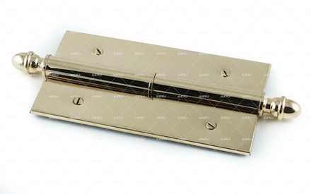 Петля большая латунная разъёмная 200х35 мм усиленная сталью