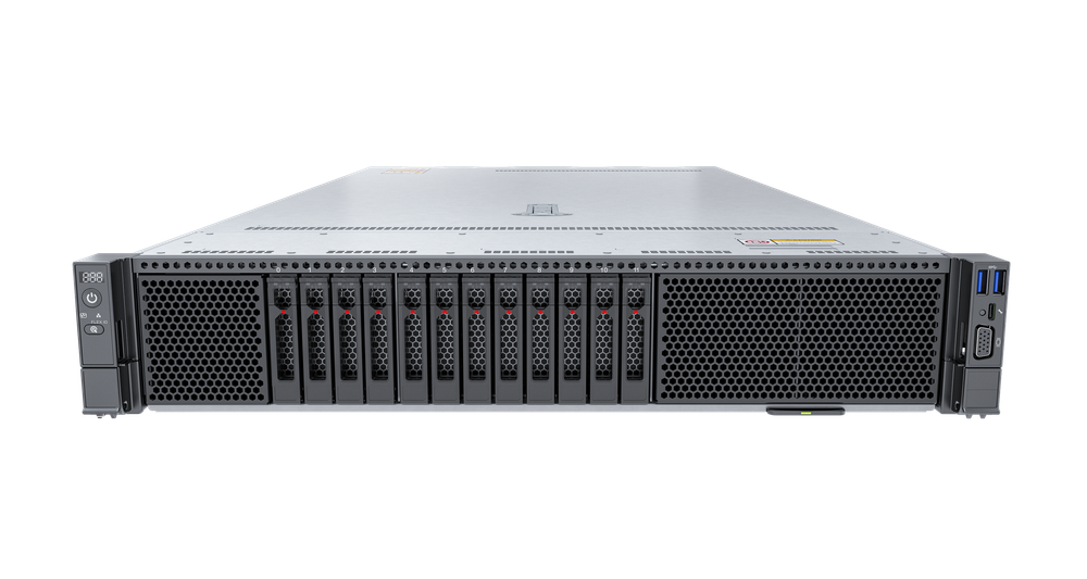 Сервер xFusion FusionServer 2258H V7 8x 2.5" SAS + 4x NVMe, 2x AMD Genoa 9554, 16x 64GB DDR5