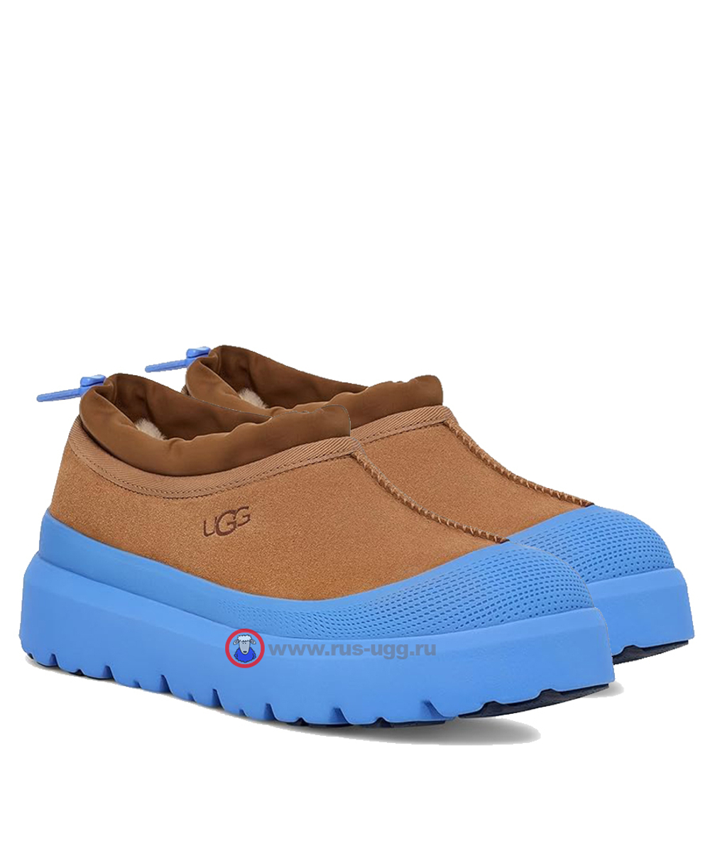 MENS TASMAN WEATHER HYBRID SLIPPER Chestnut-Navy