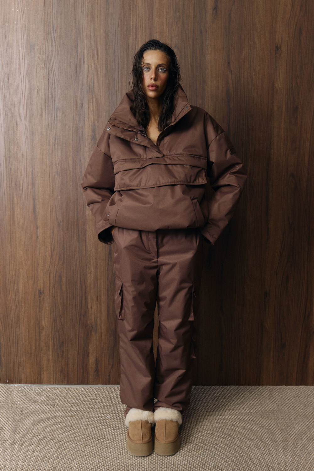 Утепленные брюки APRES-SKI | Шоколадный