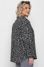 Рубашка Дарлин (серо-черная) Б14960-18М LT Collection