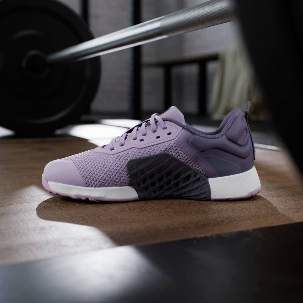 Кроссовки женские Adidas Dropset 3 (Сиреневые)