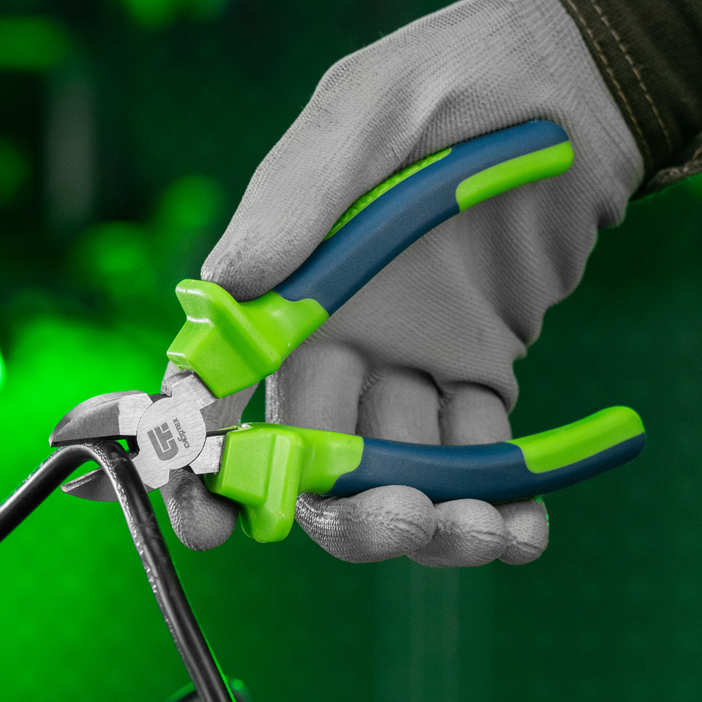 Бокорезы, 160 мм, двухкомпонентные рукоятки Сибртех 17521