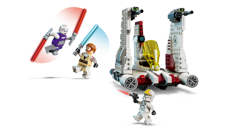 LEGO Star Wars 75432 V-19 Torrent Starfighter — легендарный истребитель из Clone Wars