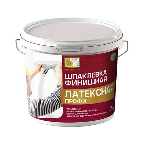 Шпатлевка латексная ПРОФИ Коллекция  7кг (И)