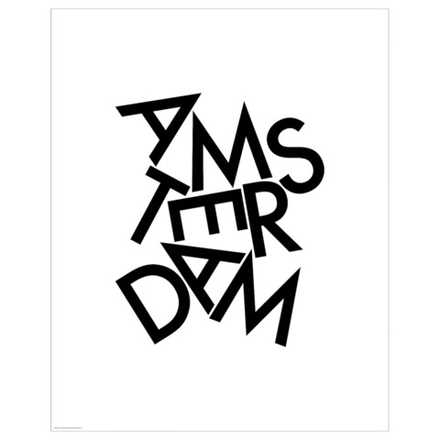 IKEA BILD  (ИКЕА БИЛД)  -  Плакат, разворот, Амстердам, 40x50 см.