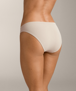 OYSHO Набор из трех классических трусиков бесшовных мягких на ощупь, баклажанный