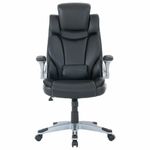 Кресло BRABIX PREMIUM "Phantom EX-553", рециклированная кожа, регулируемый подголовник, черное, 532940