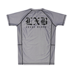 Рашгард Level x Black STEEL GRAY