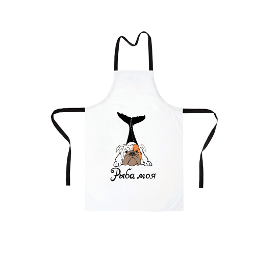 Фартук "Английский - рыба моя"