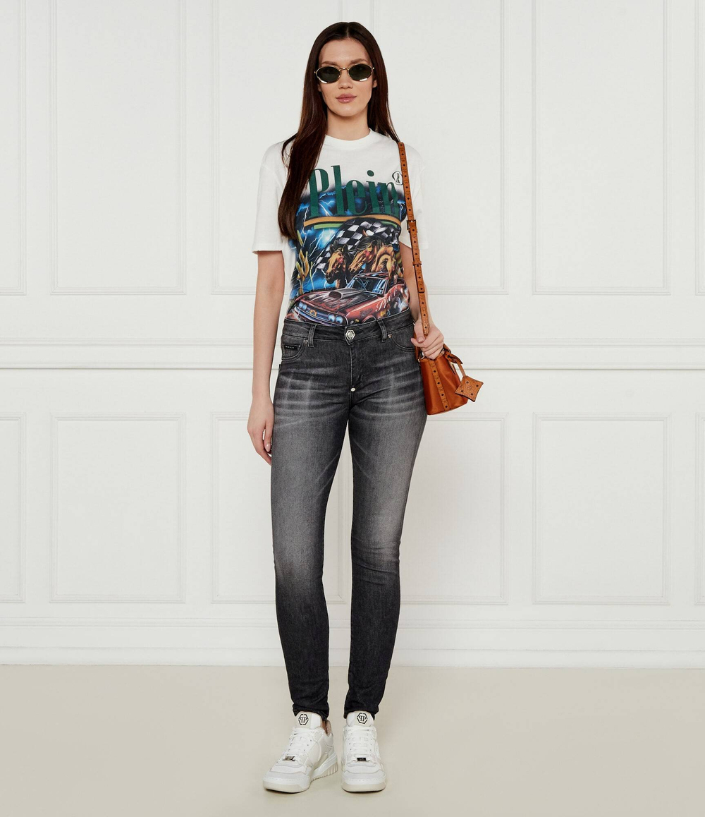 Джинсы Philipp Plein - графитовый(WDT2698 PDE004N)