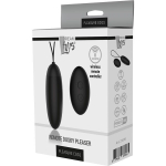 Черное виброяйцо REMOTE DUSKY PLEASER (Цвет: черный)