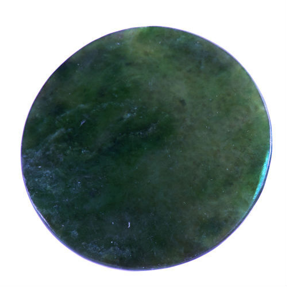 Пластина-диск жад(нефрит) асс.