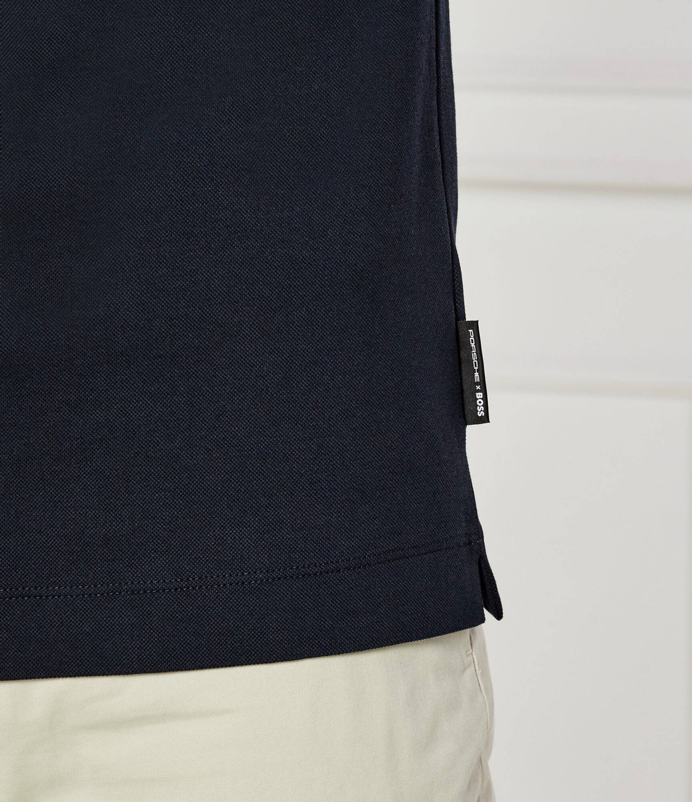 Поло Porsche x BOSS H-Paras 71_PS BOSS BLACK - темно-синий(50531463)