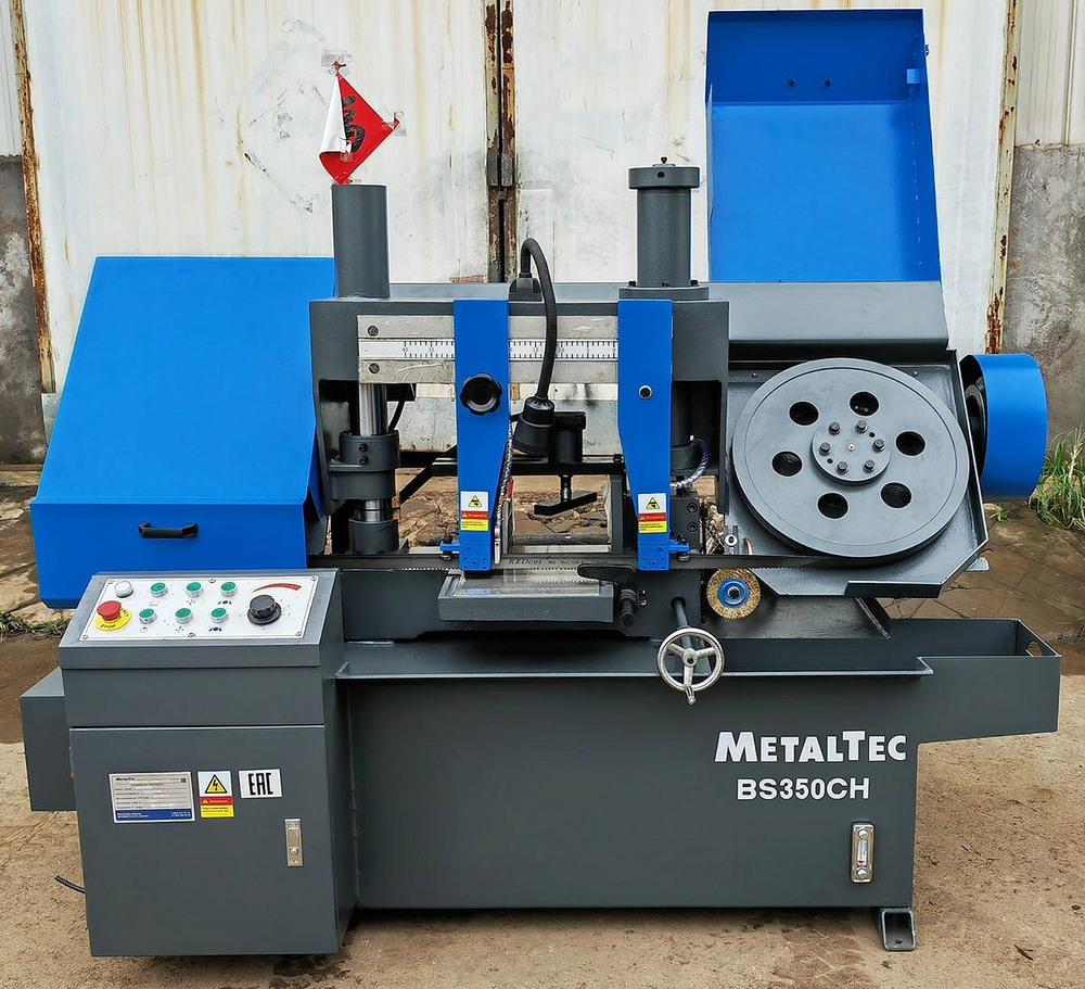 Ленточнопильный станок для резки металла под углом 90° MetalTec BS 350 CH