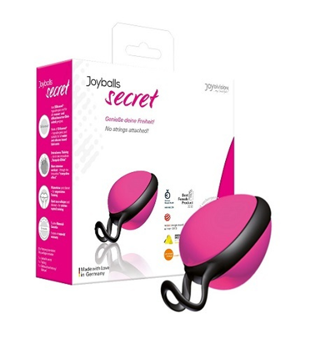 Вагинальный шарик Joyballs Secret розовый