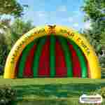 Уличная надувная сцена «Забайкалье», 10×5×5 м