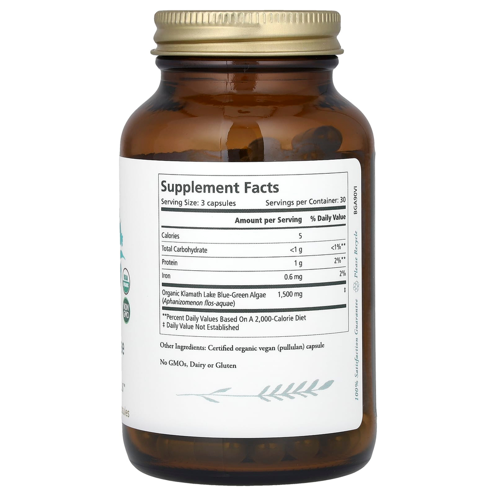 Pure Synergy, сине-зеленые водоросли, 90 капсул