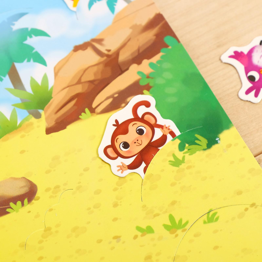 Развивающий набор «Кто где живет»