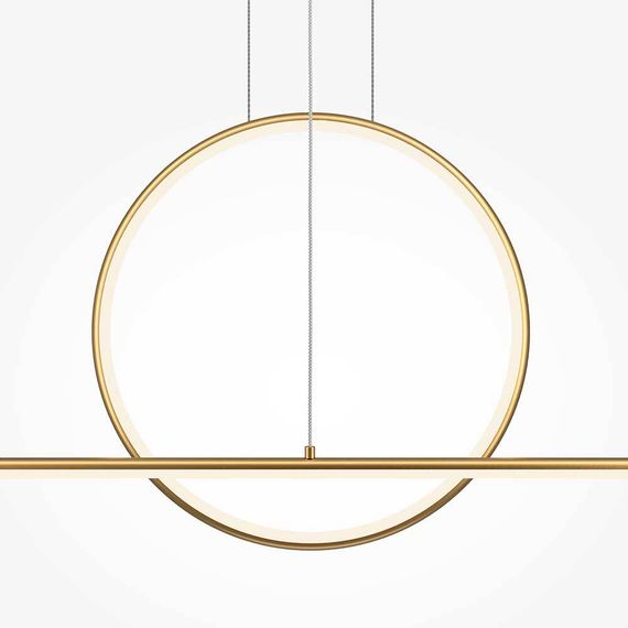 Подвесной светодиодный светильник Maytoni Halo MOD247PL-L49BSK