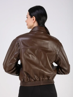 Кожаная куртка демисезонная
